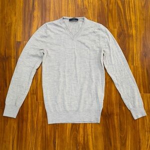 Charles Tyrwhittt Merino Wool V-Neck Sweater